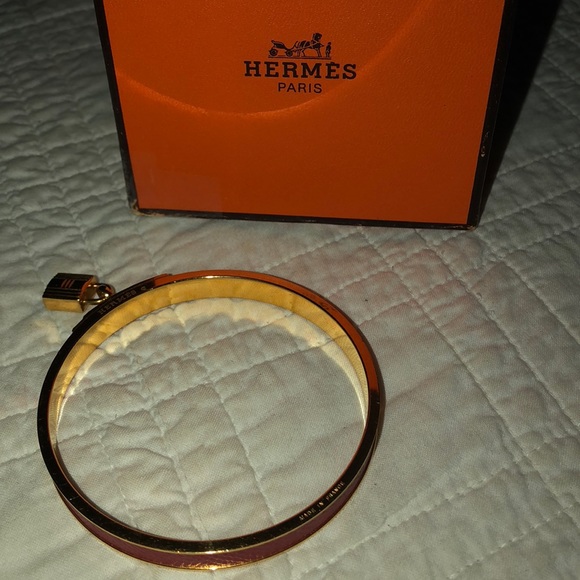 Hermès Lizard Kelly lock bangle 🌟1HR SALE🌟 - Picture 5 of 8